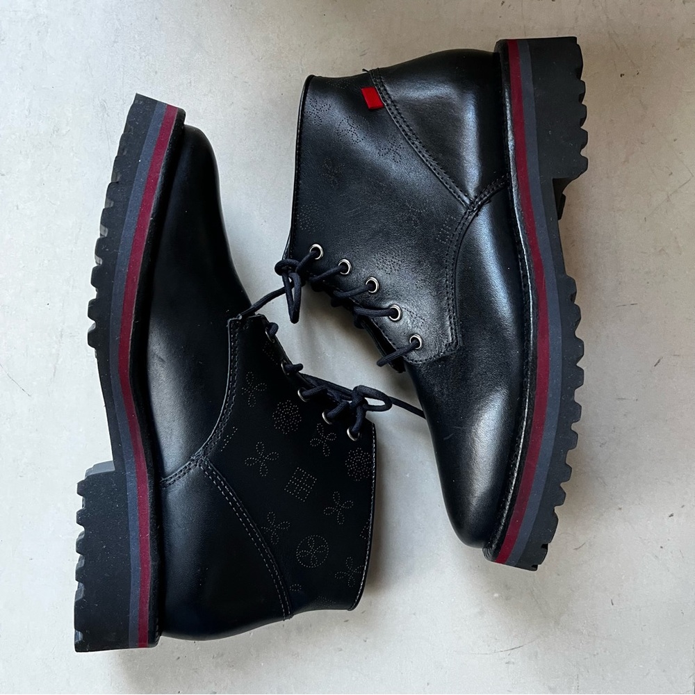 Marc Joseph Spring St Bootie Black Size 5.5‎